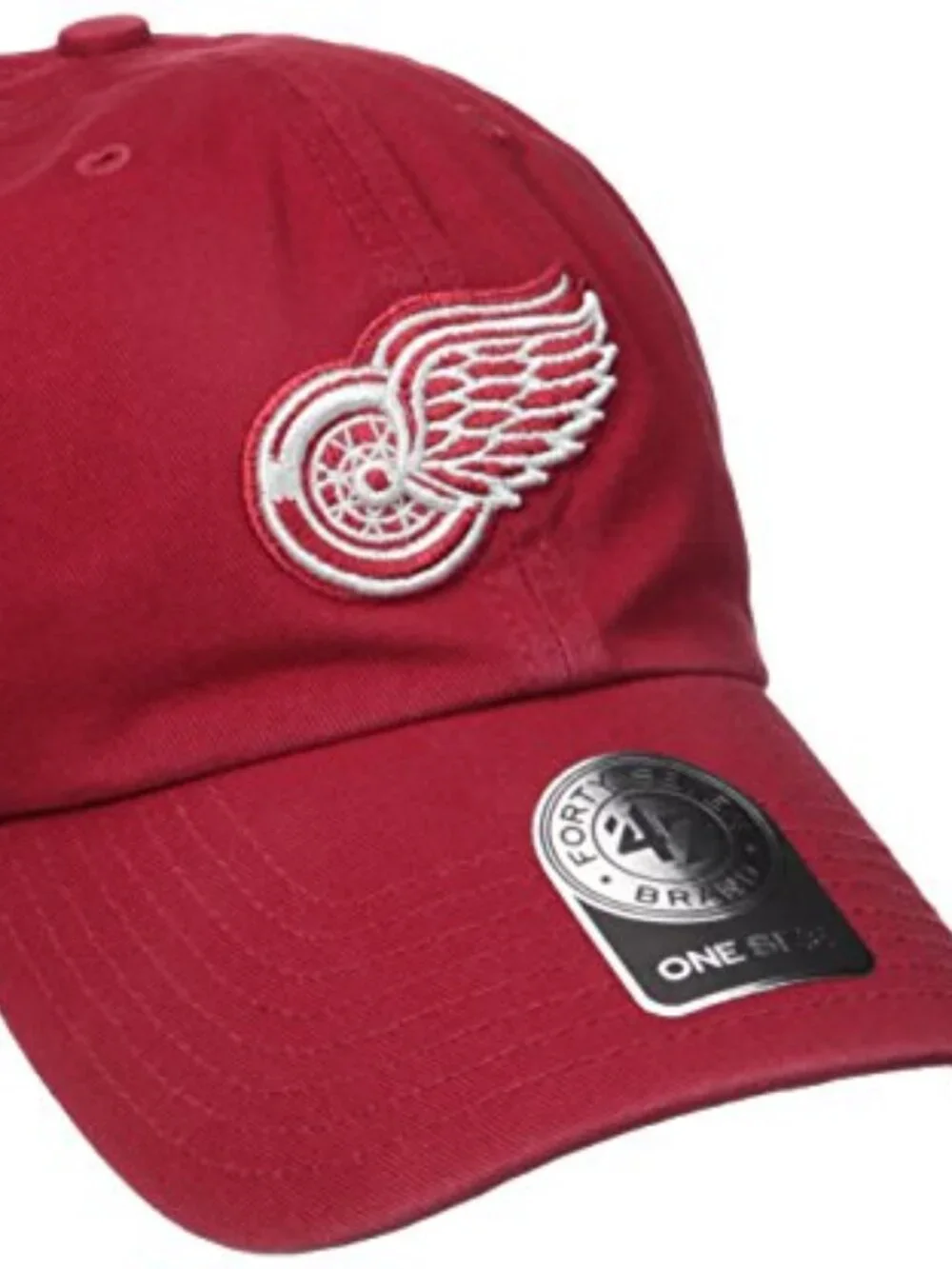 Men's '47 Red Detroit Red Wings Clean up Adjustable Hat